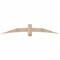 Ekena Millwork Bellingham Smooth Timber Gable Bracket, Douglas Fir, 84"W x 14"H x 3 1/2"D x 5 1/2"F, 4/12 Pitch GBW084X14X0406BEL00SDF - alternate 1